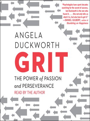 cover image of Grit: the Power of Passion and Perseverance